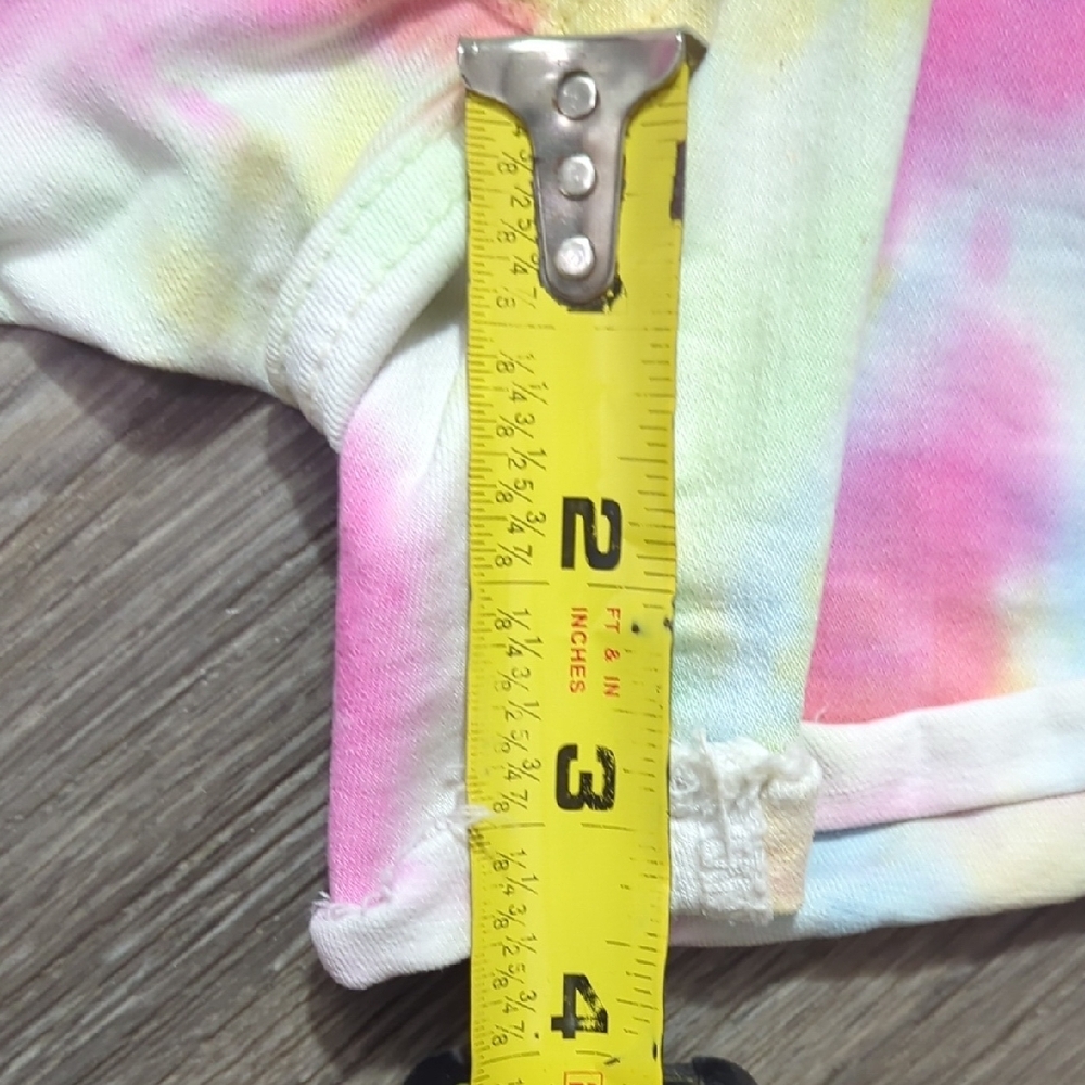 Judy Blue Women's Colorful Tie-Dye Jean Shorts - Picture 8 of 9